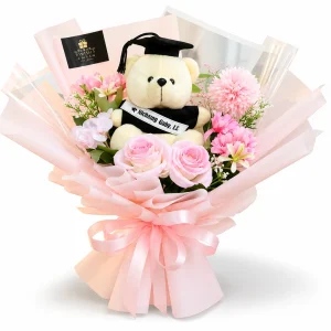 Buket Bunga Boneka Wisuda